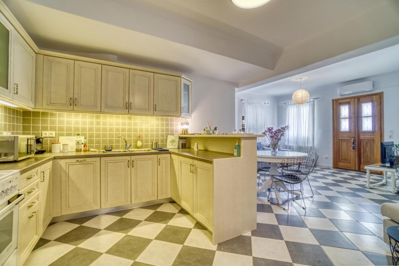 Stylish, Cozy 2-Bdr Flat In Andros Town By Explore Andros Dış mekan fotoğraf
